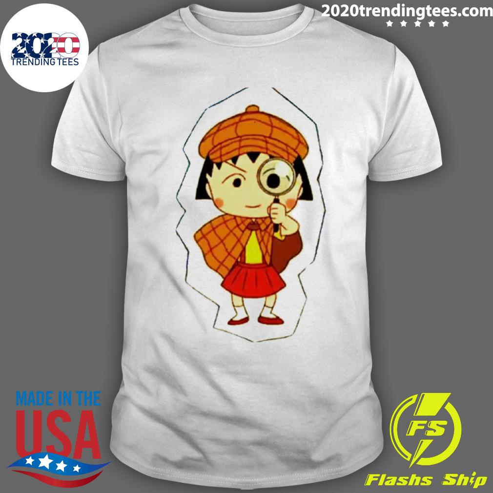 Official detective Maruko Chan - Adult & Kids T-Shirts, Sweatshirts & Hoodies apparel design preview 1