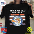 Official detroit Tigers Yes I Am Old But Say Bless - Adult & Kids T-Shirts, Sweatshirts & Hoodies apparel design preview 1