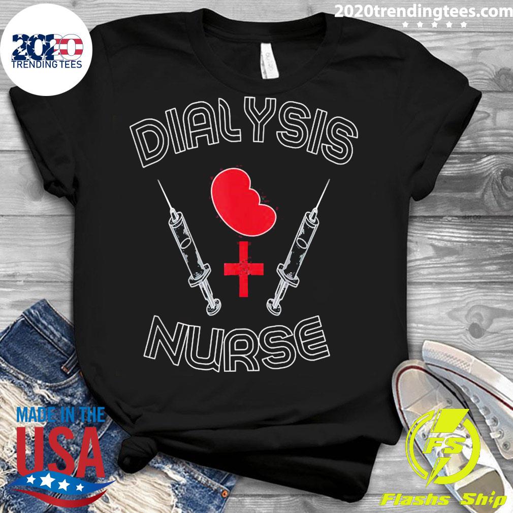Official Dialysis Technician Nephrology Nurse - Adult & Kids T-Shirts, Sweatshirts & Hoodies apparel design preview 3