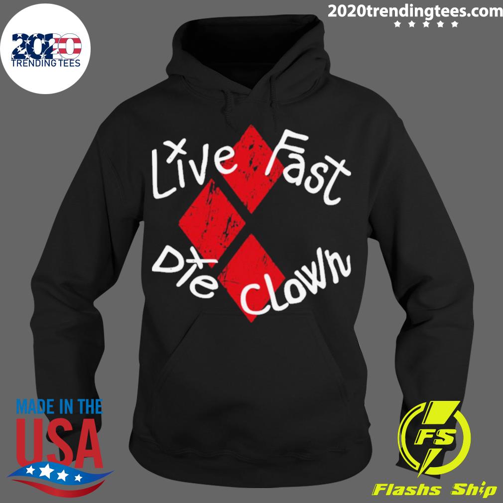 Official die Clown Logo Harley Quinn - Adult & Kids T-Shirts, Sweatshirts & Hoodies apparel design preview 2