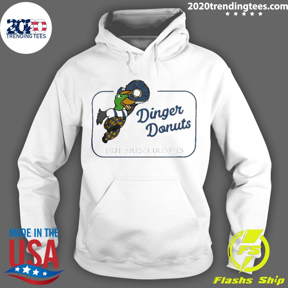 Official different Madison Mallards Dinger Donuts - Adult & Kids T-Shirts, Sweatshirts & Hoodies apparel design preview 2
