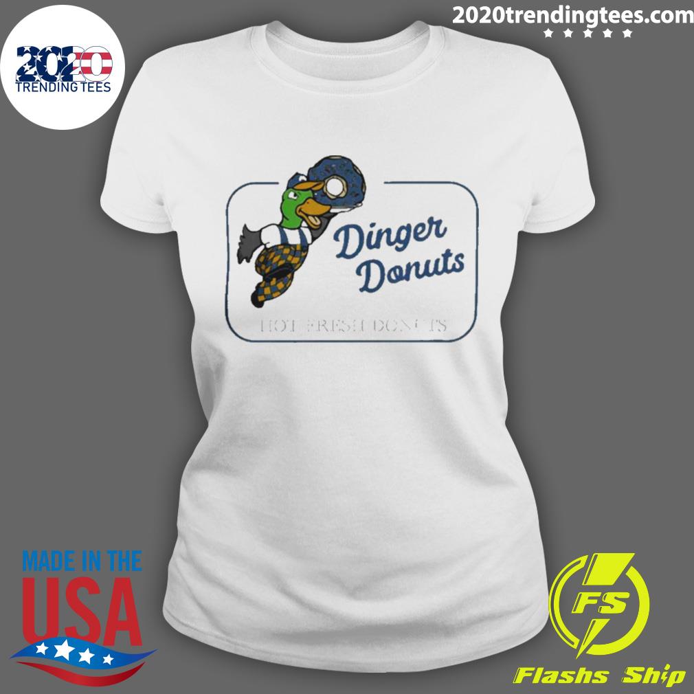 Official different Madison Mallards Dinger Donuts - Adult & Kids T-Shirts, Sweatshirts & Hoodies apparel design preview 3