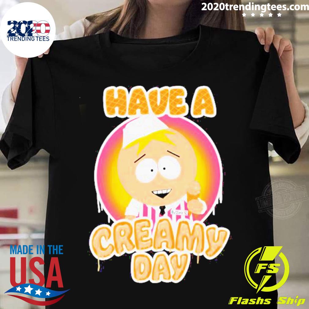 Official dikinbaus Hot Dogs Have A Creamy Day - Adult & Kids T-Shirts, Sweatshirts & Hoodies apparel design preview 1