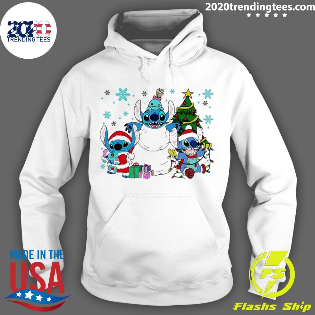 Official disney Stitch Christmas - Adult & Kids T-Shirts, Sweatshirts & Hoodies apparel design preview 2