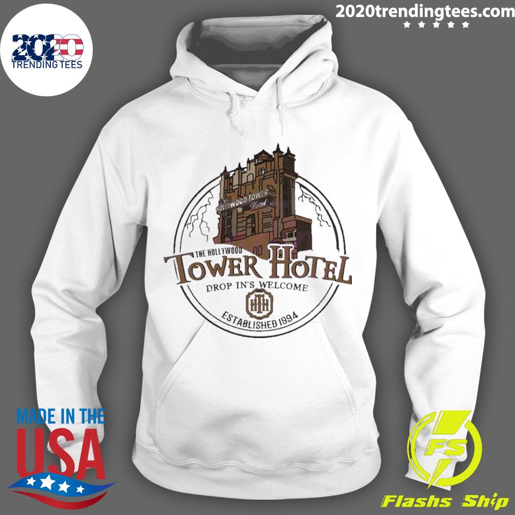 Official disney The Hollywood Tower Hotel - Adult & Kids T-Shirts, Sweatshirts & Hoodies apparel design preview 2