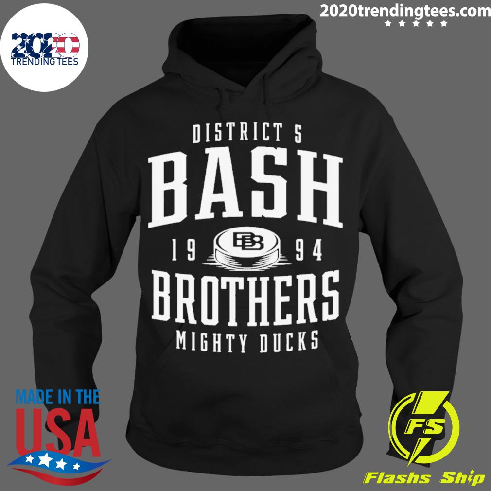 Official district S Bash 1994 Brothers Mighty Ducks - Adult & Kids T-Shirts, Sweatshirts & Hoodies apparel design preview 2