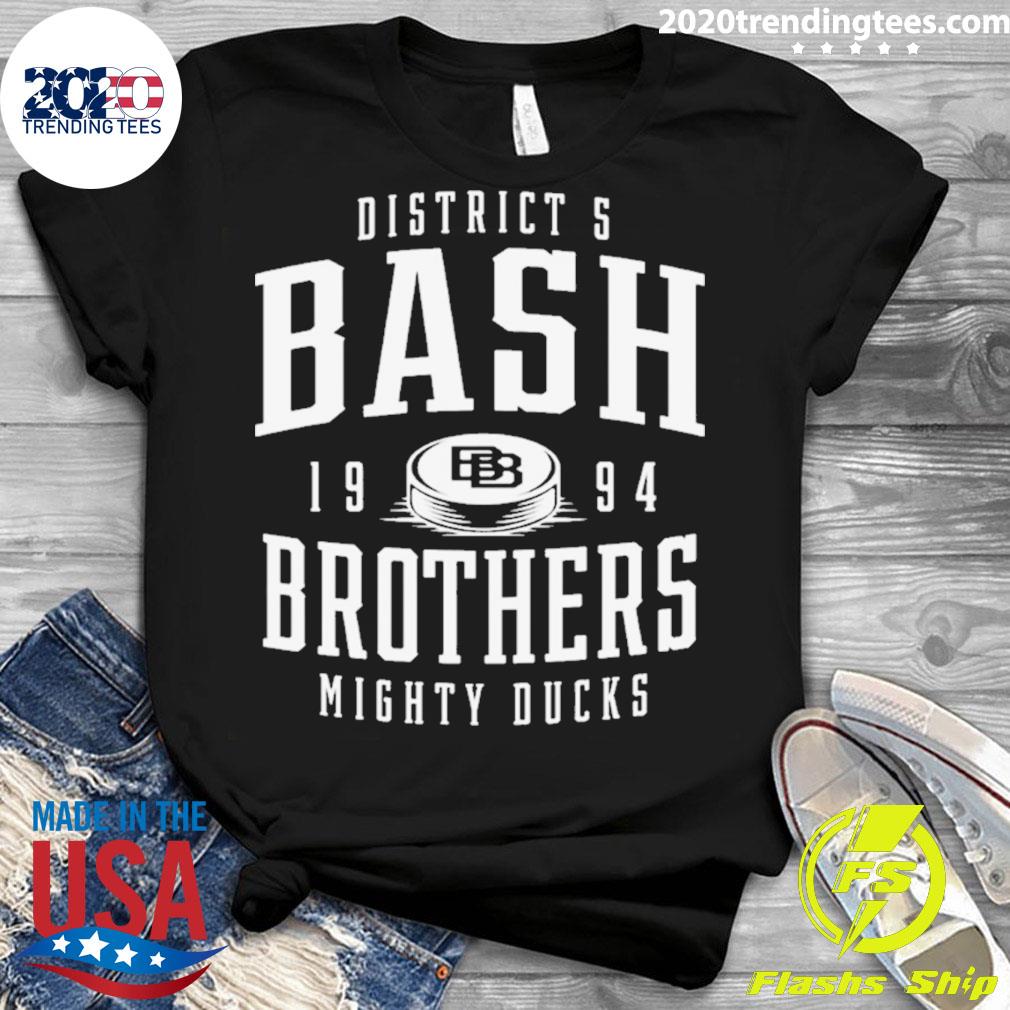 Official district S Bash 1994 Brothers Mighty Ducks - Adult & Kids T-Shirts, Sweatshirts & Hoodies apparel design preview 3