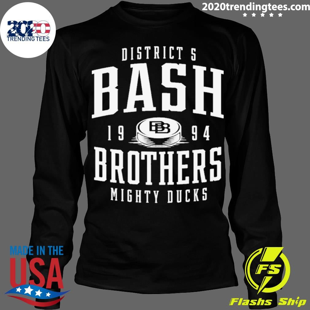 Official district S Bash 1994 Brothers Mighty Ducks - Adult & Kids T-Shirts, Sweatshirts & Hoodies apparel design preview 4