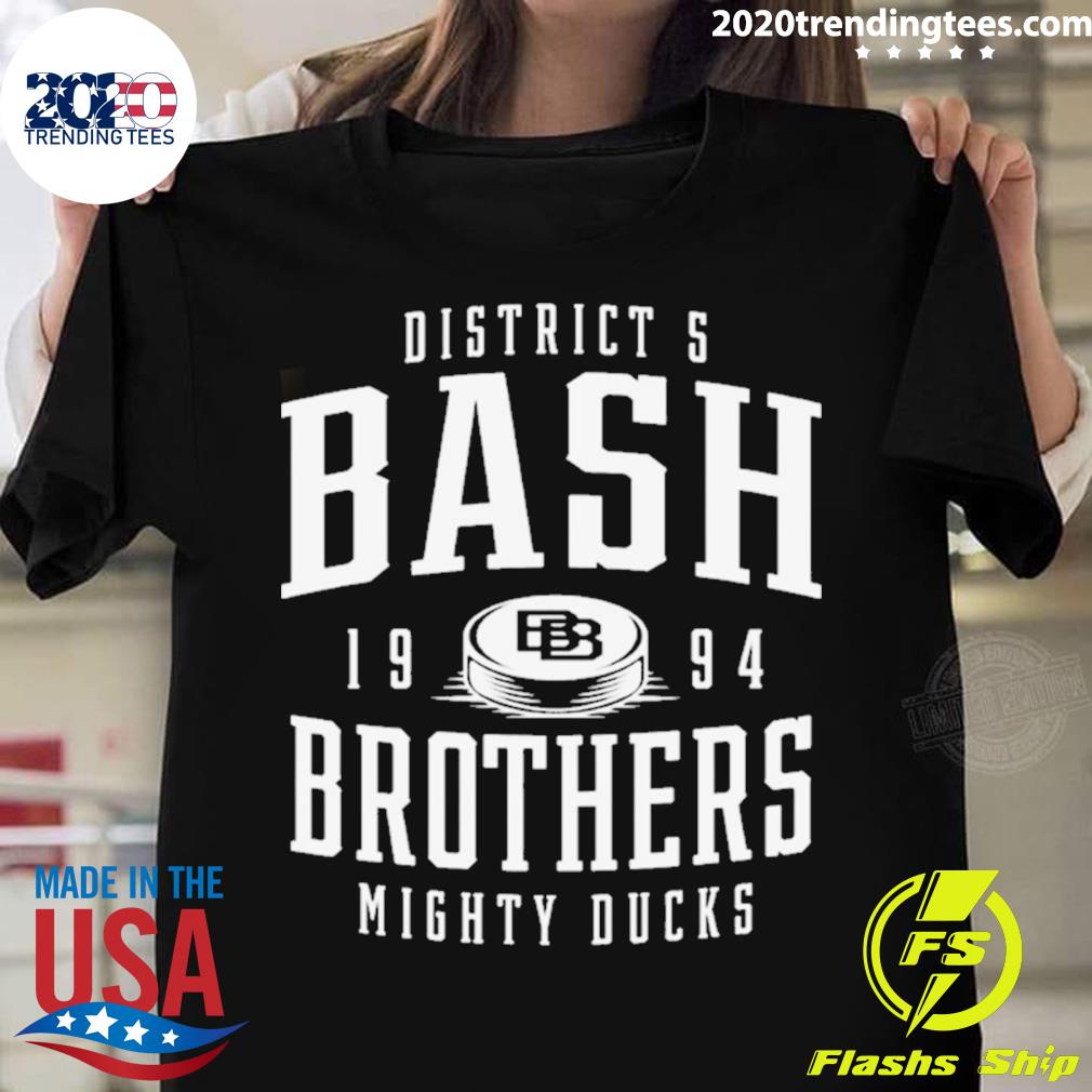 Official district S Bash 1994 Brothers Mighty Ducks - Adult & Kids T-Shirts, Sweatshirts & Hoodies apparel design preview 1