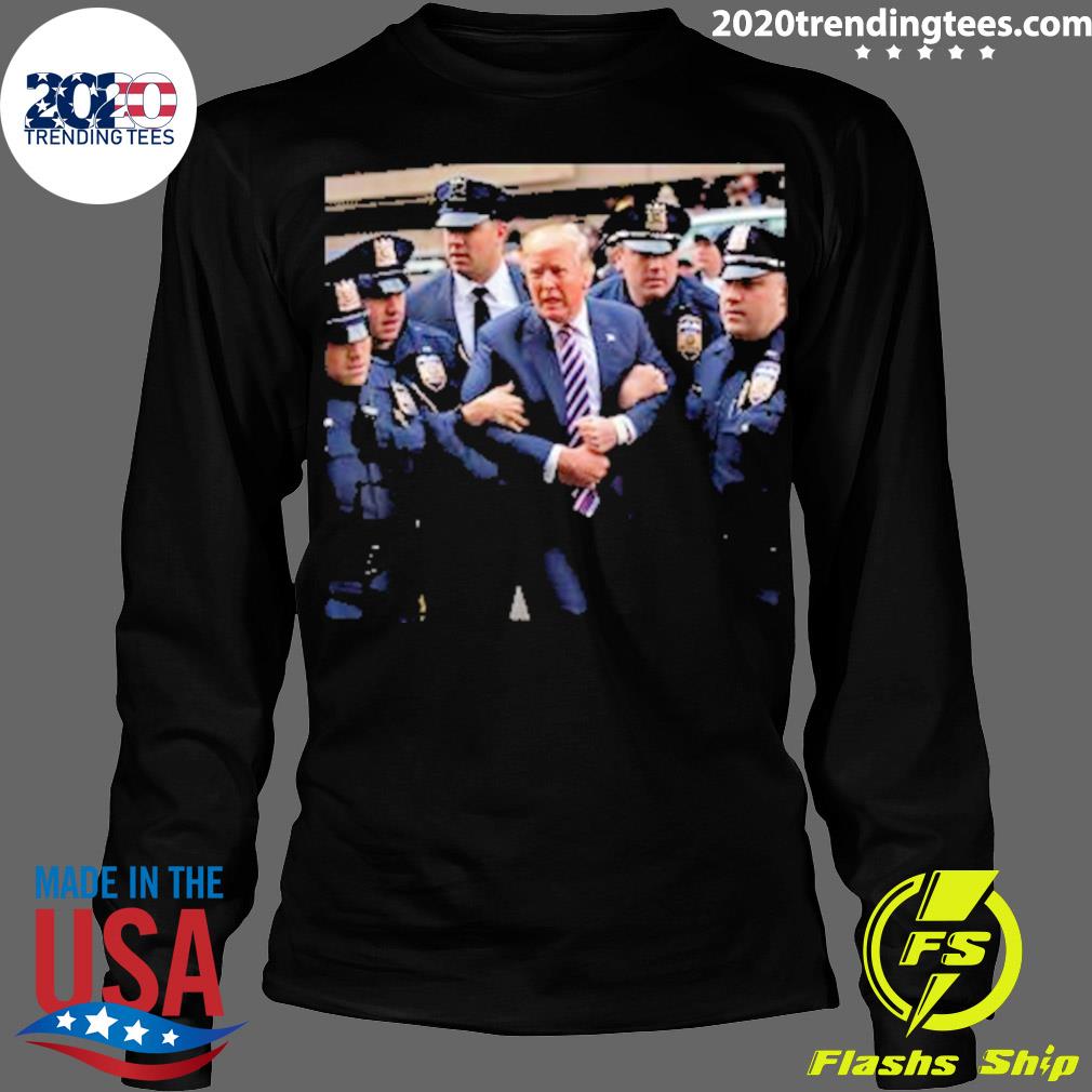 Official donald Trump Getting Arrested Meme - Adult & Kids T-Shirts, Sweatshirts & Hoodies apparel design preview 4