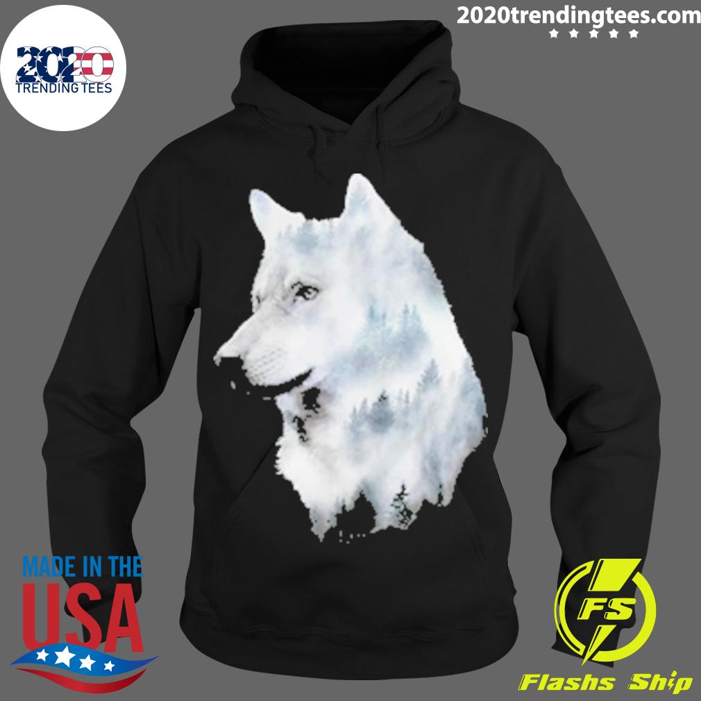 Official double Exposure Wolf - Adult & Kids T-Shirts, Sweatshirts & Hoodies apparel design preview 2