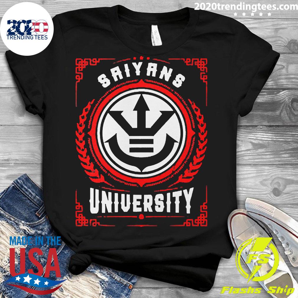 Official Dragon Ball Saiyans University - Adult & Kids T-Shirts, Sweatshirts & Hoodies apparel design preview 3