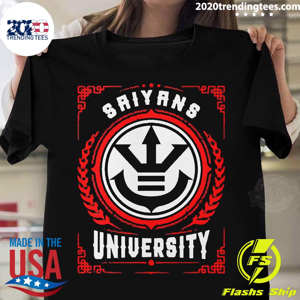 Official Dragon Ball Saiyans University - Adult & Kids T-Shirts, Sweatshirts & Hoodies apparel design preview 1