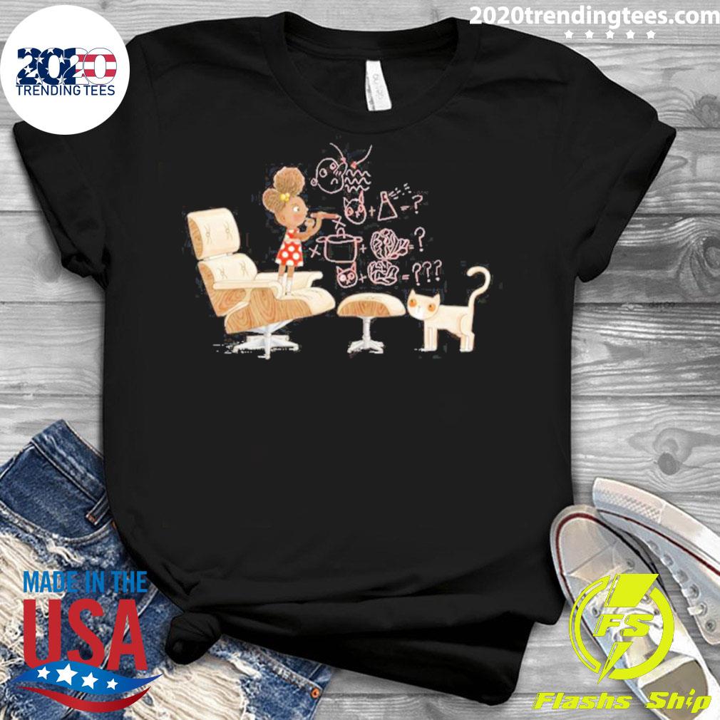 Official drawing On Wall Ada Twist Scientist - Adult & Kids T-Shirts, Sweatshirts & Hoodies apparel design preview 3