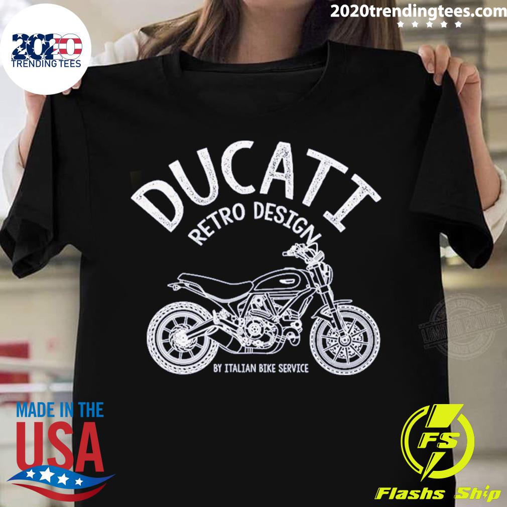 Official ducati Vintage Motorcycle - Adult & Kids T-Shirts, Sweatshirts & Hoodies apparel design preview 1