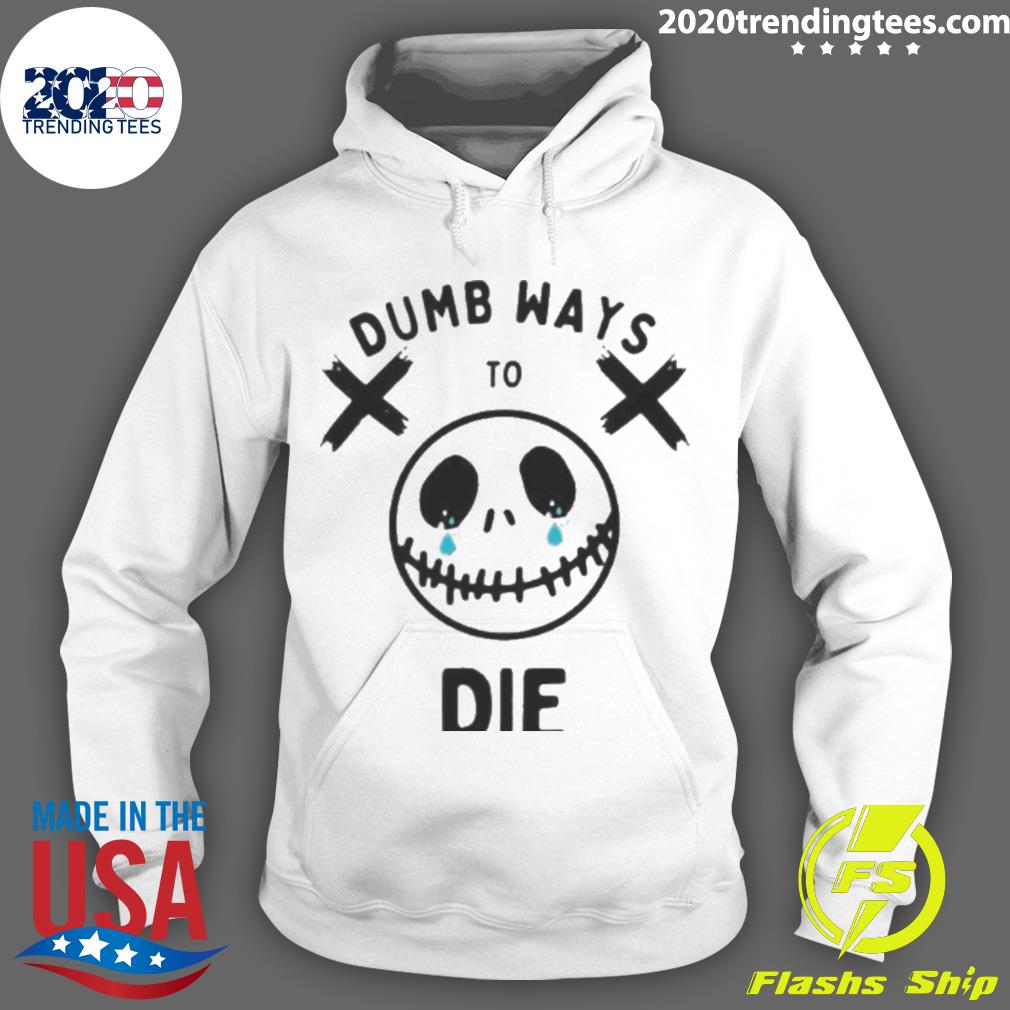 Official dumb Ways To Die Crying Essential - Adult & Kids T-Shirts, Sweatshirts & Hoodies apparel design preview 2