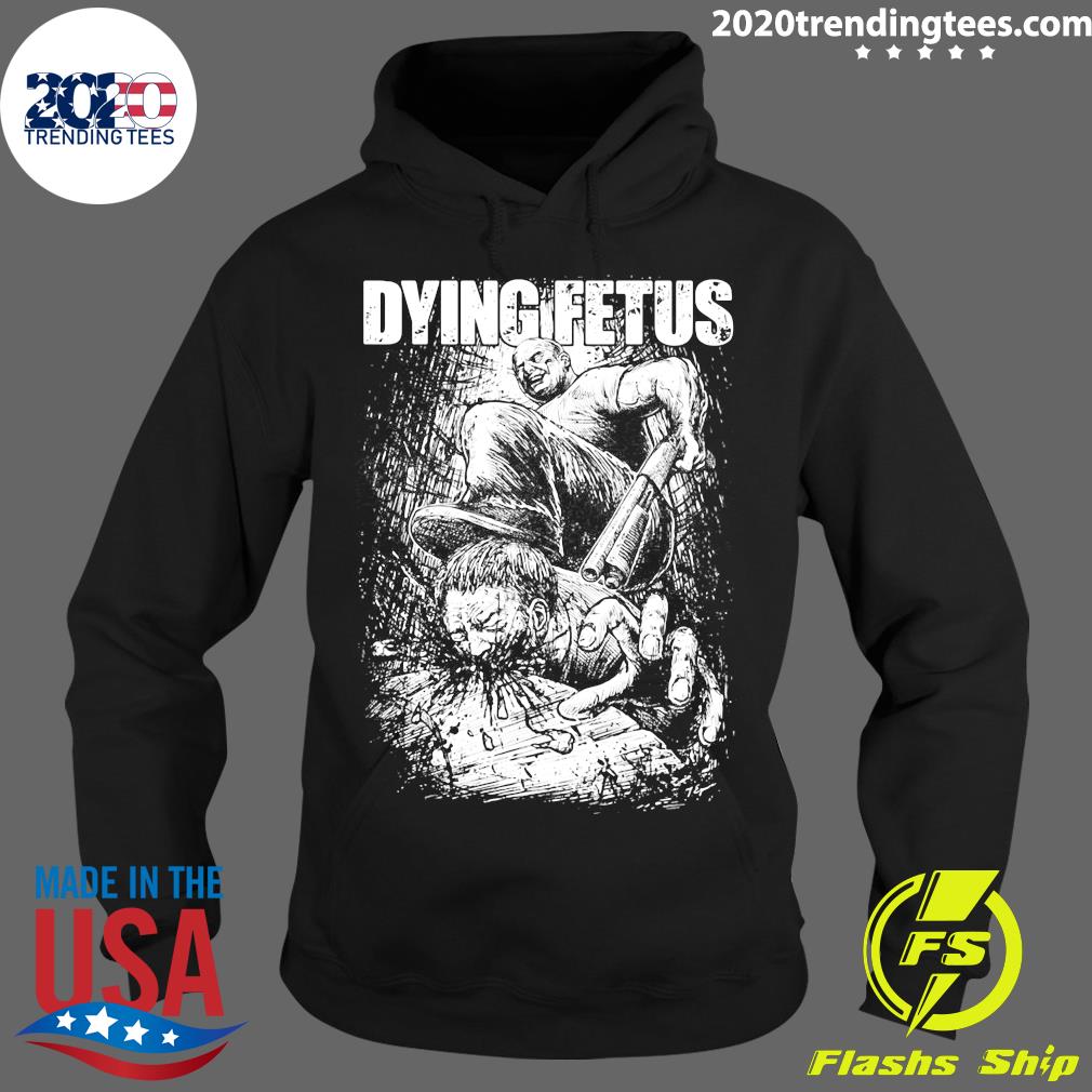 Official Dying Fetus Horror - Adult & Kids T-Shirts, Sweatshirts & Hoodies apparel design preview 2