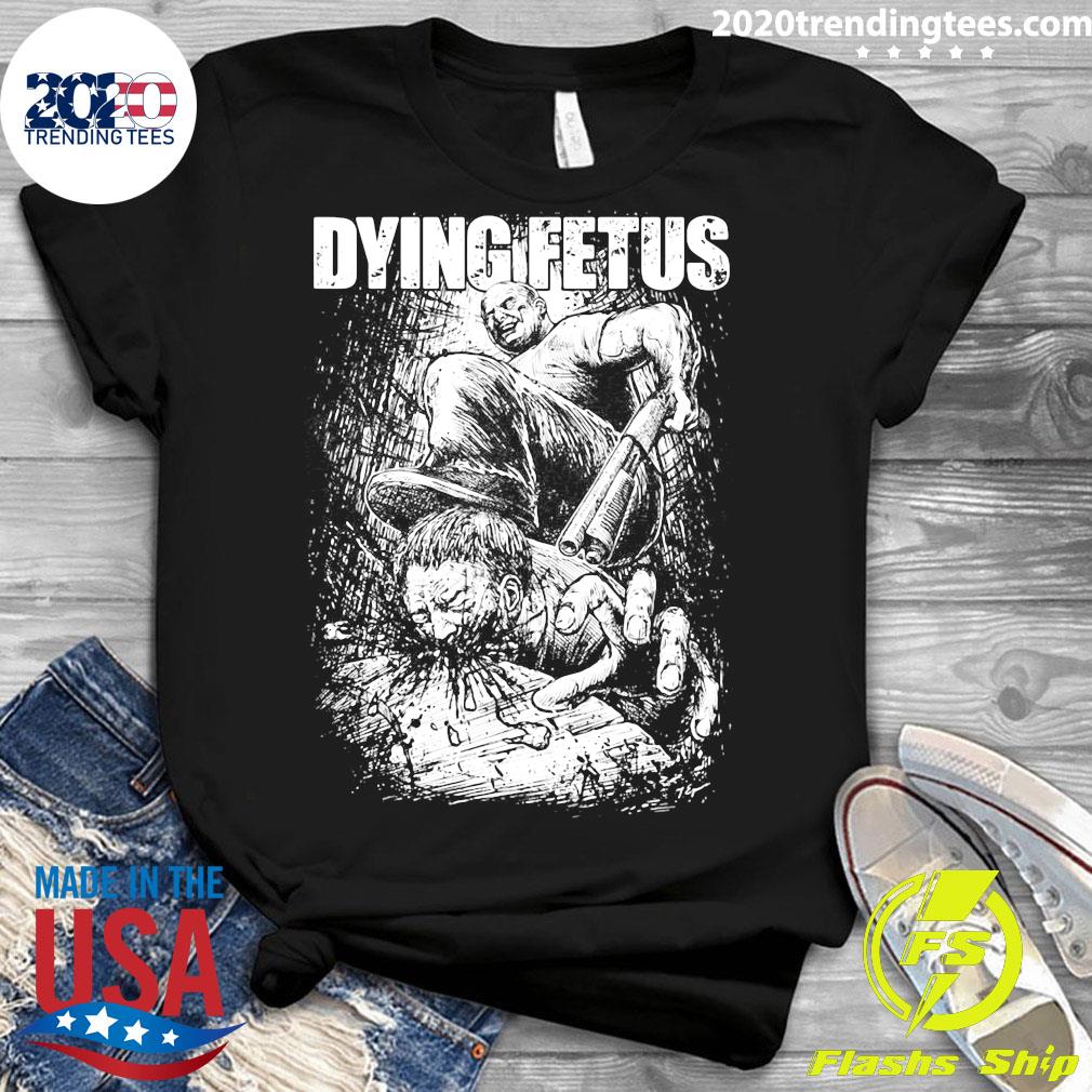 Official Dying Fetus Horror - Adult & Kids T-Shirts, Sweatshirts & Hoodies apparel design preview 3