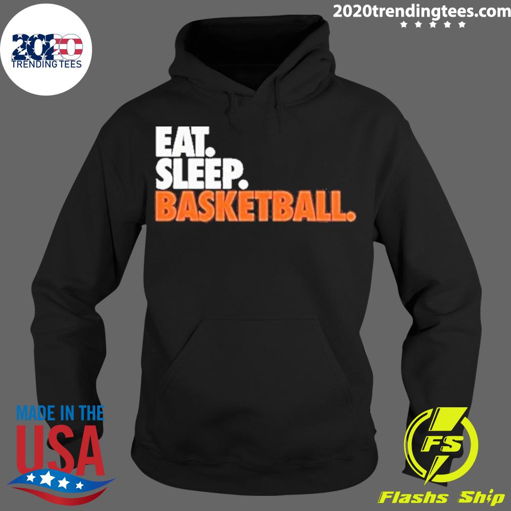 Official eat Sleep Basketball 2023 - Adult & Kids T-Shirts, Sweatshirts & Hoodies apparel design preview 2