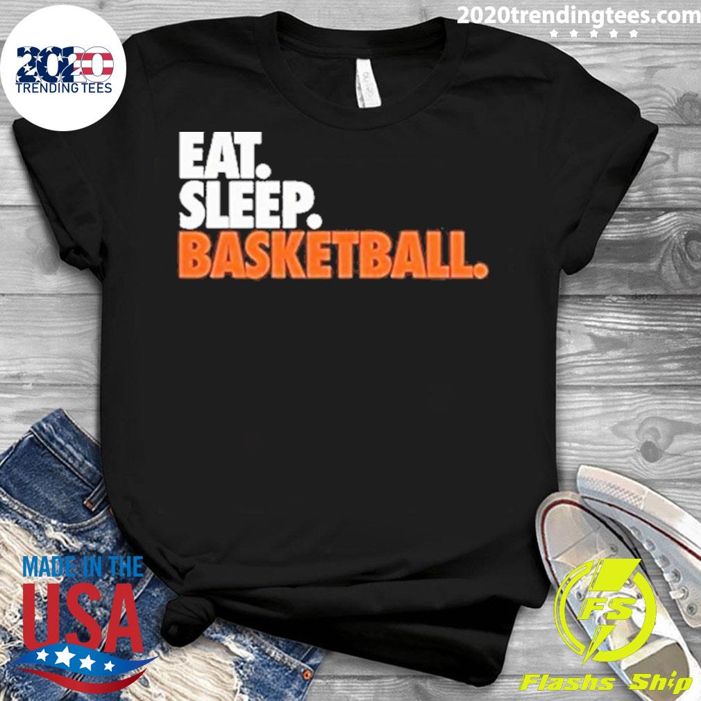 Official eat Sleep Basketball 2023 - Adult & Kids T-Shirts, Sweatshirts & Hoodies apparel design preview 3