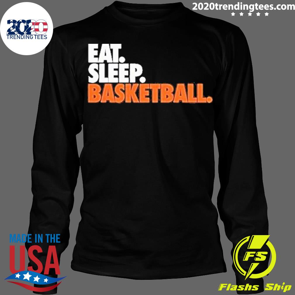 Official eat Sleep Basketball 2023 - Adult & Kids T-Shirts, Sweatshirts & Hoodies apparel design preview 4