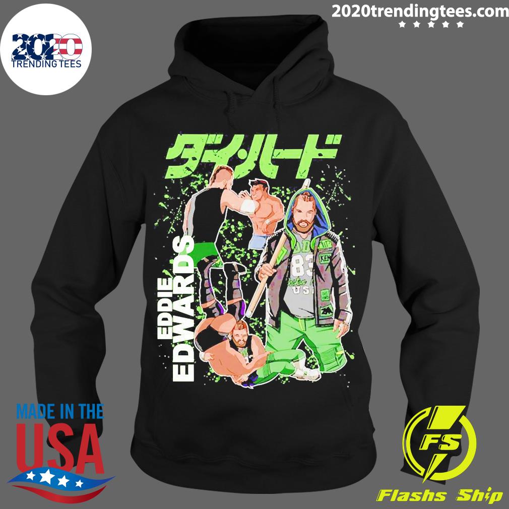 Official Eddie Edwards Comic - Adult & Kids T-Shirts, Sweatshirts & Hoodies apparel design preview 2