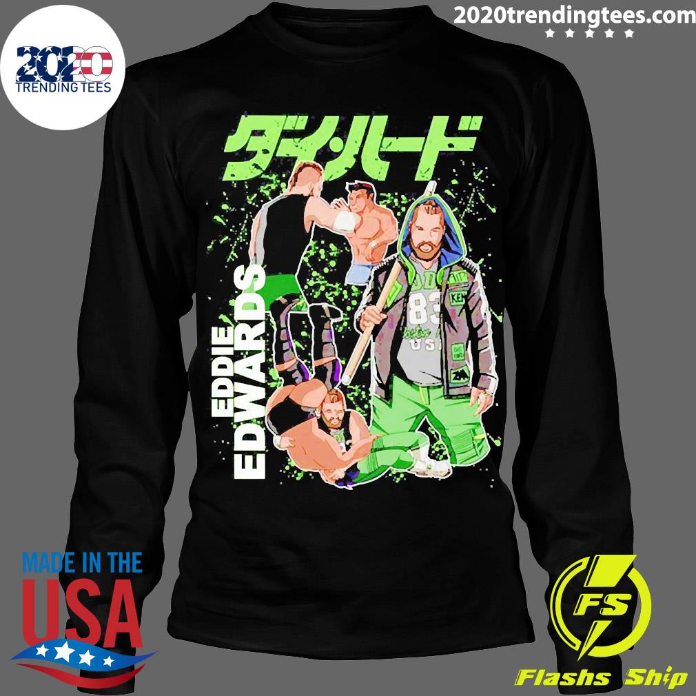 Official Eddie Edwards Comic - Adult & Kids T-Shirts, Sweatshirts & Hoodies apparel design preview 4