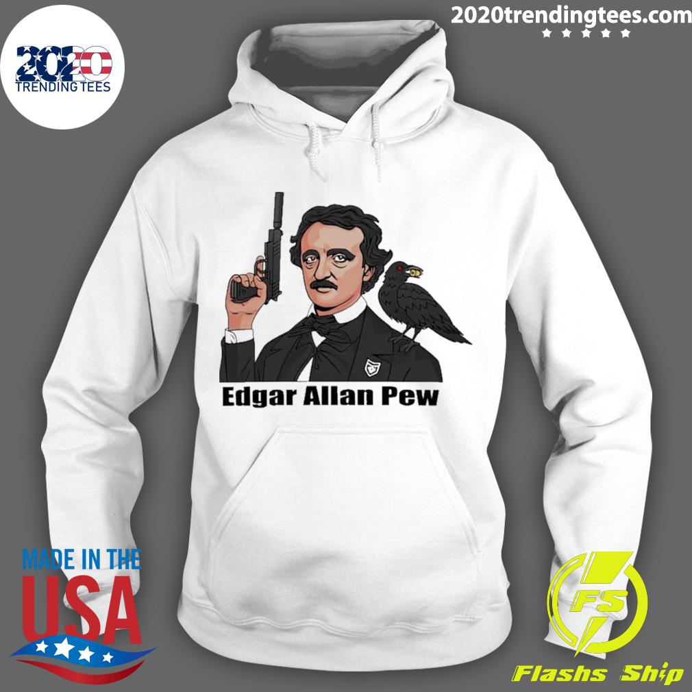 Official edgar Allan Pew - Adult & Kids T-Shirts, Sweatshirts & Hoodies apparel design preview 2