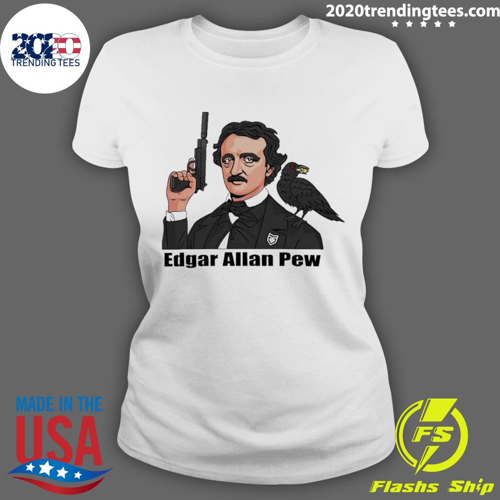 Official edgar Allan Pew - Adult & Kids T-Shirts, Sweatshirts & Hoodies apparel design preview 3