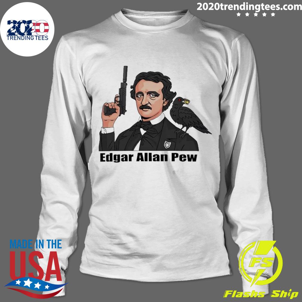 Official edgar Allan Pew - Adult & Kids T-Shirts, Sweatshirts & Hoodies apparel design preview 4