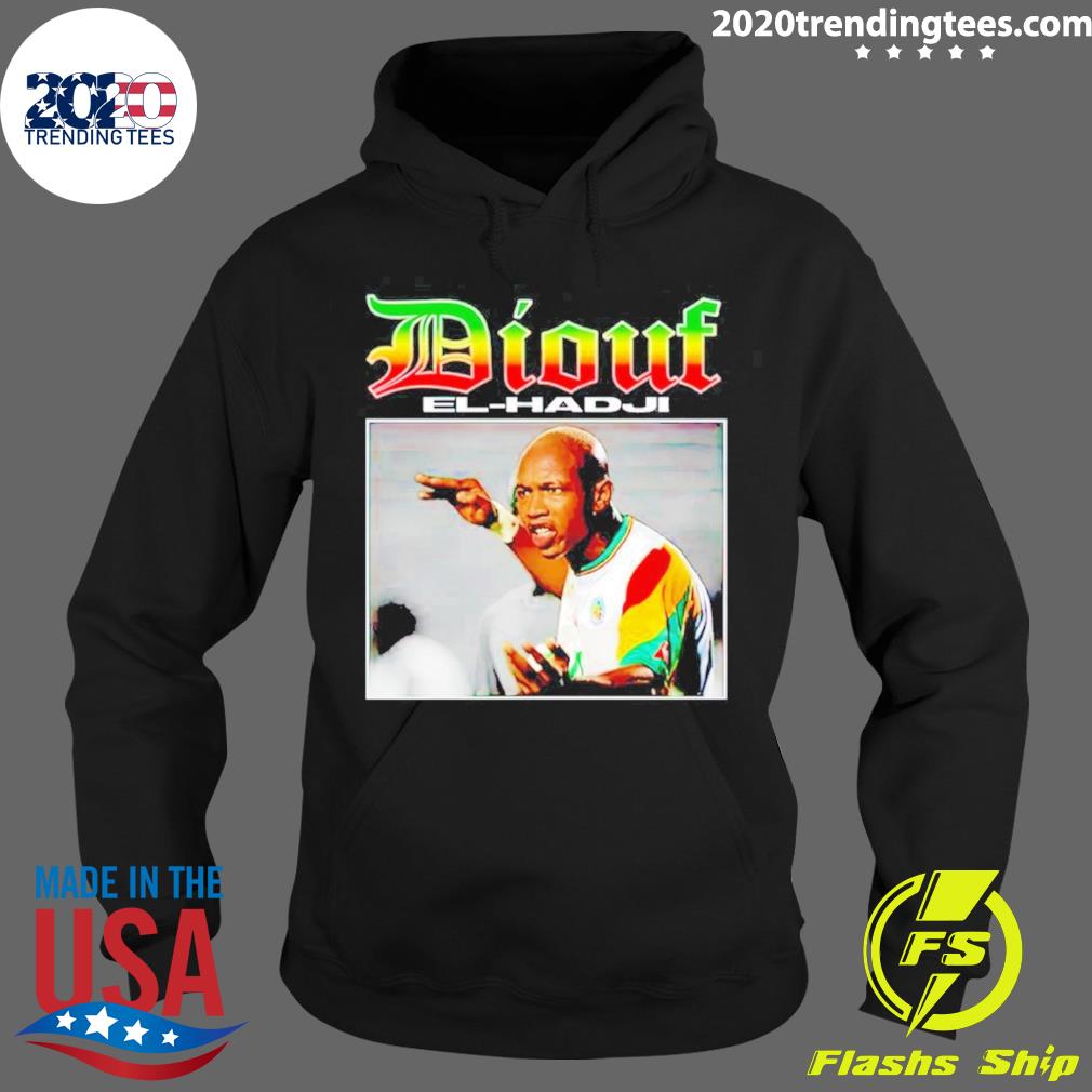 Official el Hadji Diouf - Adult & Kids T-Shirts, Sweatshirts & Hoodies apparel design preview 2