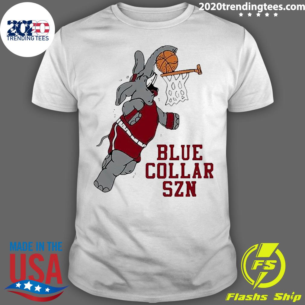 Official Elephant Blue Collar Szn - Adult & Kids T-Shirts, Sweatshirts & Hoodies apparel design preview 1
