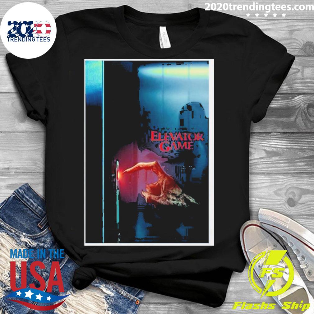 Official elevator Game Horror Movie - Adult & Kids T-Shirts, Sweatshirts & Hoodies apparel design preview 3