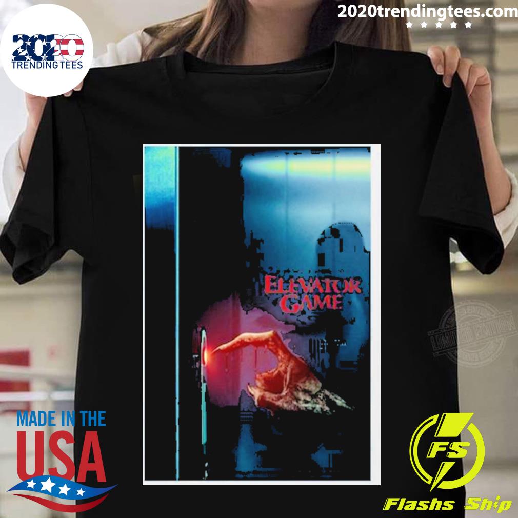 Official elevator Game Horror Movie - Adult & Kids T-Shirts, Sweatshirts & Hoodies apparel design preview 1