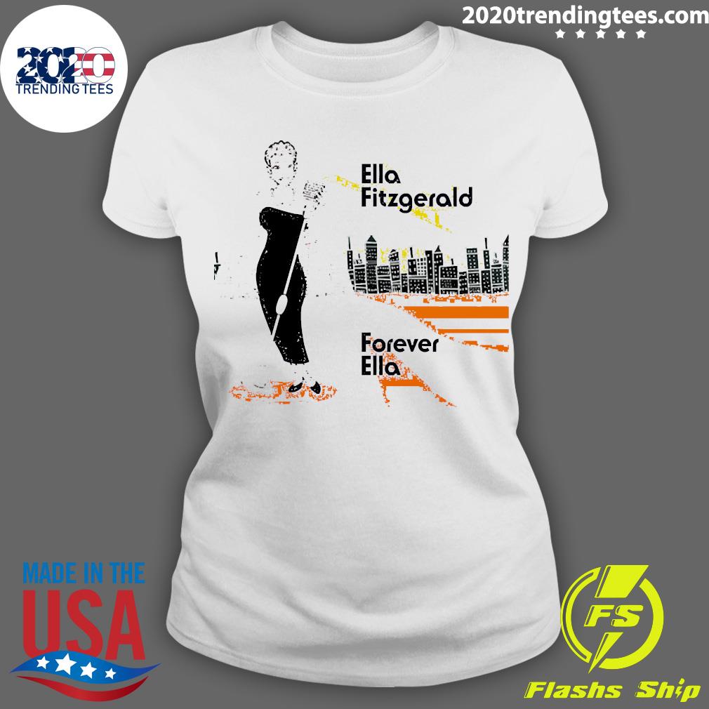 Official Ella Fitzgerald Forever - Adult & Kids T-Shirts, Sweatshirts & Hoodies apparel design preview 3