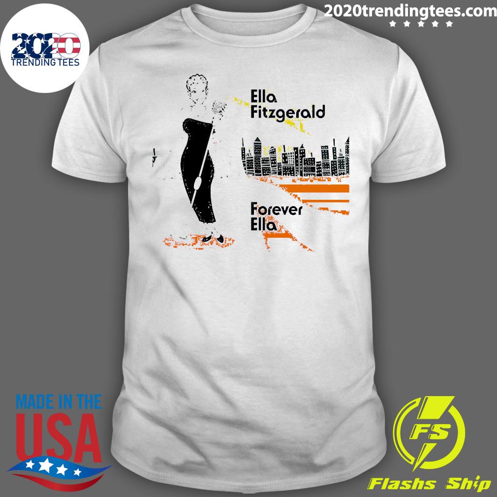 Official Ella Fitzgerald Forever - Adult & Kids T-Shirts, Sweatshirts & Hoodies apparel design preview 1