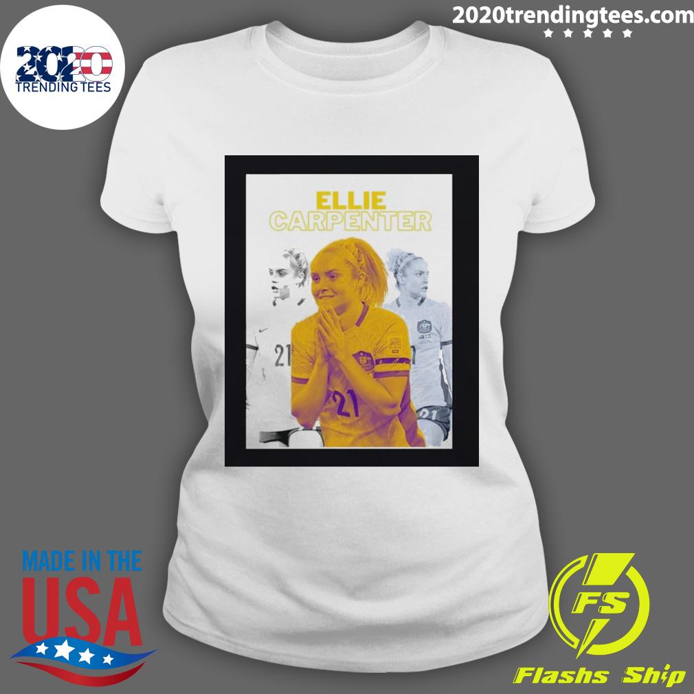 Official ellie Carpenter Matildas - Adult & Kids T-Shirts, Sweatshirts & Hoodies apparel design preview 3