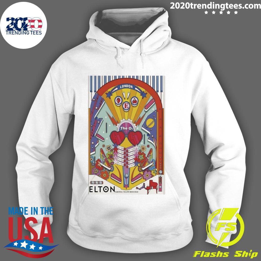 Official elton John 10 Shows In London - Adult & Kids T-Shirts, Sweatshirts & Hoodies apparel design preview 2