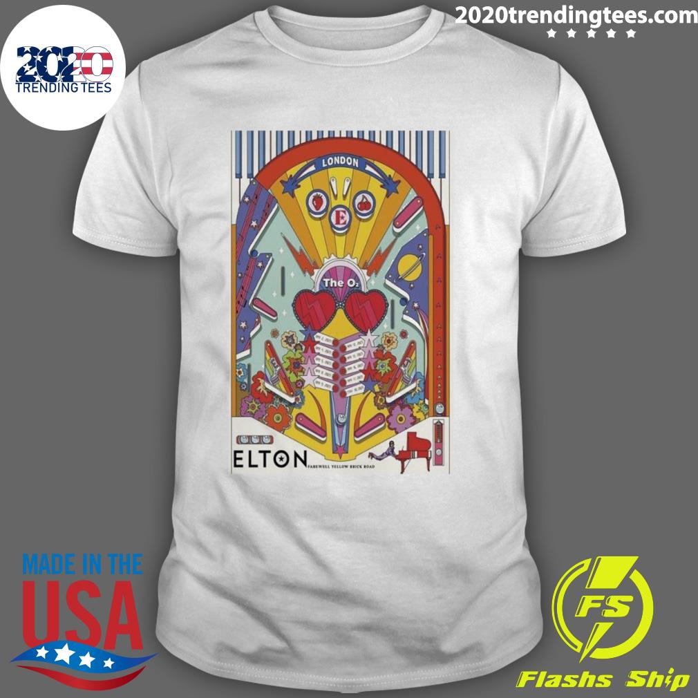 Official elton John 10 Shows In London - Adult & Kids T-Shirts, Sweatshirts & Hoodies apparel design preview 1
