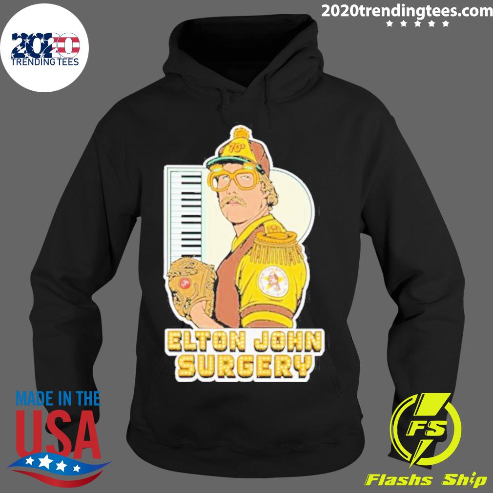 Official elton John Surgery - Adult & Kids T-Shirts, Sweatshirts & Hoodies apparel design preview 2