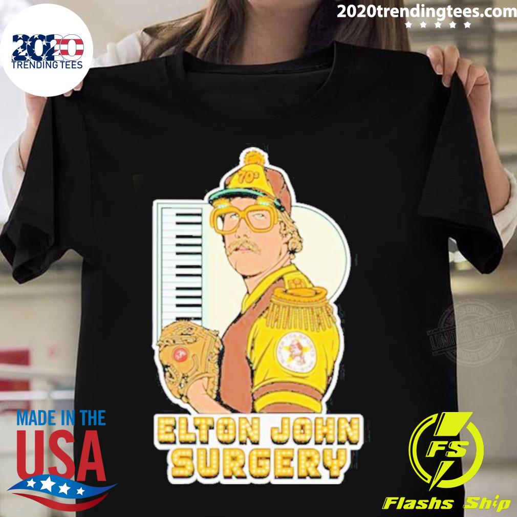 Official elton John Surgery - Adult & Kids T-Shirts, Sweatshirts & Hoodies apparel design preview 1