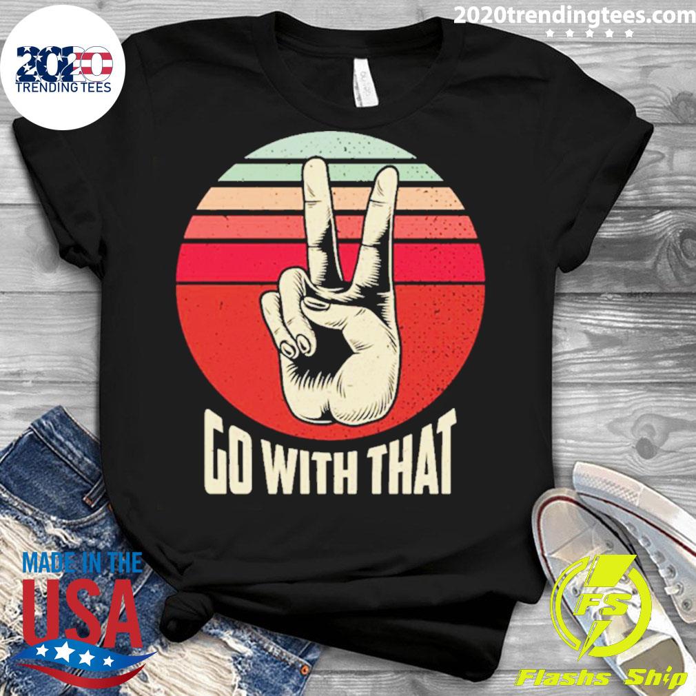 Official emdr Go With That Retro Design - Adult & Kids T-Shirts, Sweatshirts & Hoodies apparel design preview 3