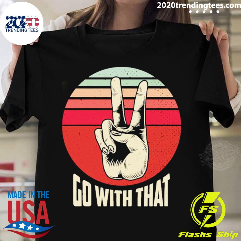 Official emdr Go With That Retro Design - Adult & Kids T-Shirts, Sweatshirts & Hoodies apparel design preview 1