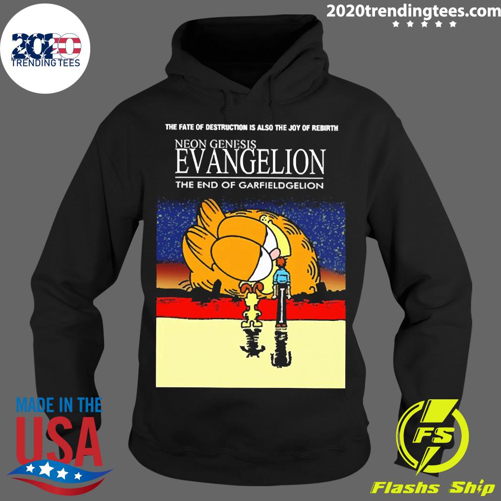 Official End Of Garfield Kart - Adult & Kids T-Shirts, Sweatshirts & Hoodies apparel design preview 2