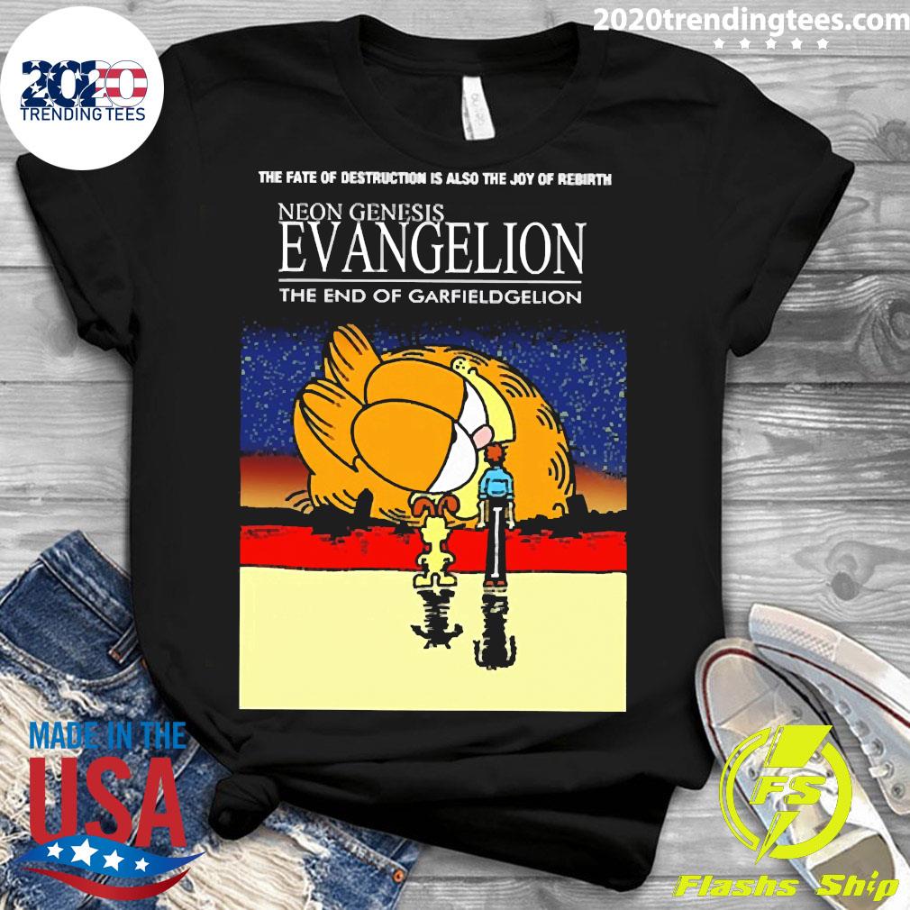 Official End Of Garfield Kart - Adult & Kids T-Shirts, Sweatshirts & Hoodies apparel design preview 3