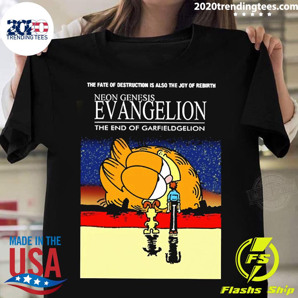 Official End Of Garfield Kart - Adult & Kids T-Shirts, Sweatshirts & Hoodies apparel design preview 1