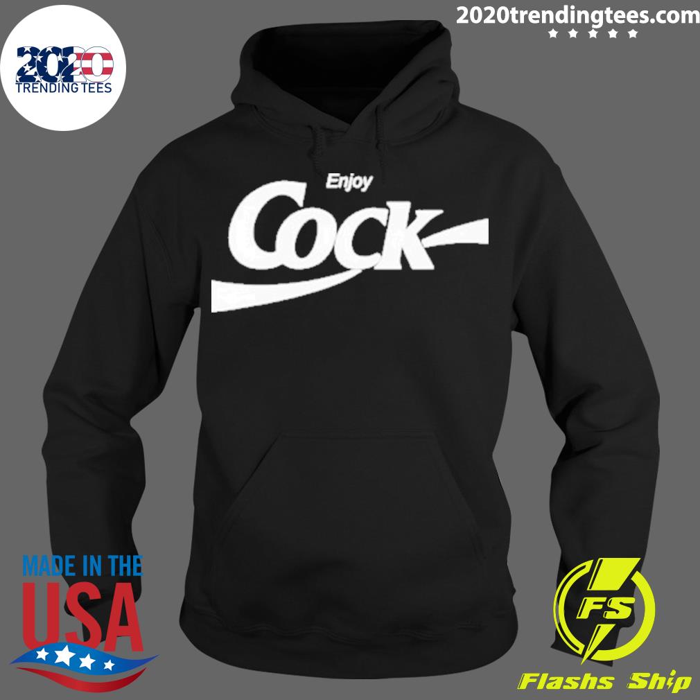 Official enjoy Cock Logo - Adult & Kids T-Shirts, Sweatshirts & Hoodies apparel design preview 2