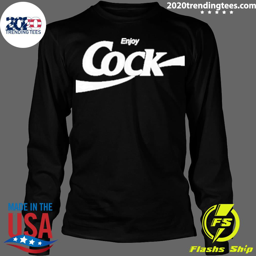 Official enjoy Cock Logo - Adult & Kids T-Shirts, Sweatshirts & Hoodies apparel design preview 4