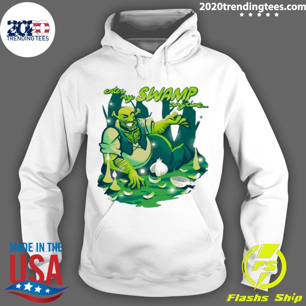 Official enter My Swamp Anytime - Adult & Kids T-Shirts, Sweatshirts & Hoodies apparel design preview 2