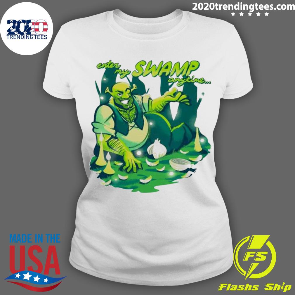 Official enter My Swamp Anytime - Adult & Kids T-Shirts, Sweatshirts & Hoodies apparel design preview 3